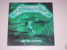 METALLICA RIDE THE LIGHTNING RARE FRENCH GREEN BERNETT
