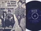 ROLLING STONES Let's Spend The Night UK 45 + DANISH P/S