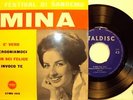 MINA- E' VERO-RARE E.P. 45g. SANREMO 1960 EX/EX++