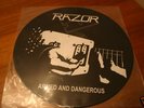 RAZOR - ARMED AND DANGEROUS PICTURE DISC LP