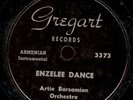 78 RPM RARE ARMENIAN MUSIC ON GREGART 3373 / E