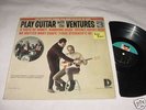 The Ventures LP Play Guitar With V3 w/BOOK EX- LEARN To