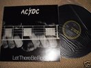 AC/DC AUSTRALIA LET THERE BE ROCK ORIGINAL LP