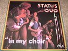 STATUS QUO - RARE FRENCH - IN MY CHAIR - BLUE VINYL