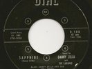 Danny Zella Rare Rockabilly Dial 45 Sapphire (w/ Crack)