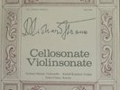 RICHARD STRAUSS Cello/Violin Sonatas MANTEL KOECKERT LP