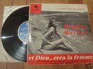 1er disque de Brigitte BARDOT - Et Dieu créa la femme
