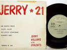 JERRY WILLIAMS & THE VIOLENTS RARE URUGUAY PS EP