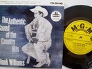 HANK WILLIAMS EP Authentic Country Hits RARE AUSSIE MGM