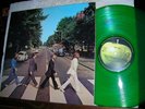 BEATLES color vinyl LP Abbey Road UK APPLE green wax