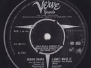 BESSIE BANKS I CAN'T MAKE IT VERVE VS 563