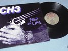 CHANNEL 3  CH3 FEAR OF LIFE LP POSH BOY PUNK KBD CH 3