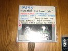 Kiss I was Made for lovin You Japan white label Promo