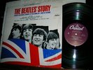 BEATLES 2LP Beatles Story CAPITOL purple label w/SHRINK