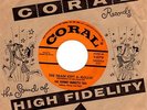 JOHNNY BURNETTE rockabilly 45 CORAL “Train Kept Rollin”
