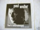 paul weller that's entertainment lp