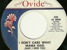 Sebastian Williams-I Don't Care What.. - Northern Soul