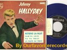 JOHNNY HALLYDAY EP RETIENS LA NUIT ESPAGNE BLUE LANGUET