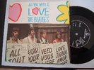 45 w/PS R-5620 THE BEATLES All You need Is Love  NM UK