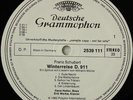 DGG ED.1 SAMPLE COPY SCHUBERT WINTERREISE HOTTER 2LP NM