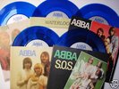 ABBA Very Rare  Aniversary Blue Vinyl Box Set NR MINT