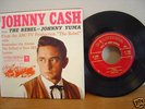 Rare Johnny Cash 45 EP The Rebel-Pic Sleeve-NM B2155
