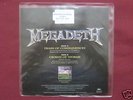 MEGADETH- 7 inch Clear Vinyl Signed By Dave Mustaine
