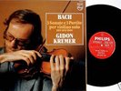 Gidon Kremer: Bach- 6 Partidas & Sonatas / Philips 3 LP