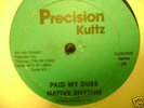NATIVE RHYTHM-PAID MY DUES.RARE INDE N.Y.HIP HOP