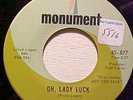 LLOYD PRICE, OH LADY LUCK/WOMAN, ON MONUMENT 877