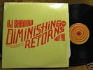DJ SHADOW DIMINISHING RETURNS 2LP RARE