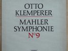 KLEMPERER MAHLER SYM. #9 COLUMBIA CCA 1108/9 STEREO