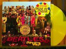 THE BEATLES sgt pepper RARE YELLOW COLOR DISC DC 1