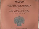 THE BARCHET Quartet MOZART LANCELOT  ERATO LP NM