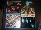 THE BEATLES 4 ORIG LPS   RUBBER SOUL   MEET - ABBEY
