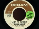 DAVID BOWIE Love You Till Tuesday Rare US Promo 45
