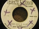 DON DRUMMOND This Man Is Back COXSONE Records