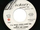 FRANKIE AND JOHNNY--I'LL HOLD YOU/NEVER GONNA LEAVE YOU