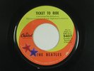 BEATLES 45 TICKET TO RIDE   CAPITOL 5407 later swirl