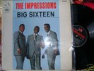 THE IMPRESSIONS LP--BIG SIXTEEN  CLP 1935
