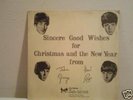 BEATLES*CHRISTMAS FLEXI* NUMBER 1 1963 LYNTONE 492