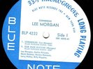 LEE MORGAN jazz LP on BLUE NOTE 4222 “Cornbread” nm
