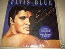 ELVIS  *RARE*** BLUE VINYL LP'  ' BLUE  ' 1984 EXC