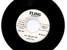 DENNIS VOLK You Are The One 45 on FLING Rockabilly HEAR