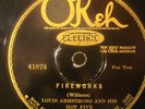 LOUIS ARMSTRONG & HIS HOT FIVE-WEST END BLUES-OKEH 78 /