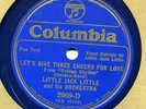 Columbia 2969 LITTLE JACK LITTLE E+ BLUE SHELLAC 1934