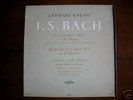 FRENCH COLUMBIA FCX 540 BACH CONCERTOS LEONIDE KOGAN
