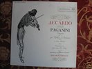 Accardo/Paganini/LIVING STEREO/RARE/AUTOGRAPHED/NM RCA