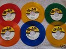 SET- 6 LITTLE RICHARD COLORED VINYL SPECIALTY 45'S *M-*