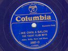 Blue Wax Columbia 2887-D - The Yacht Club Boys